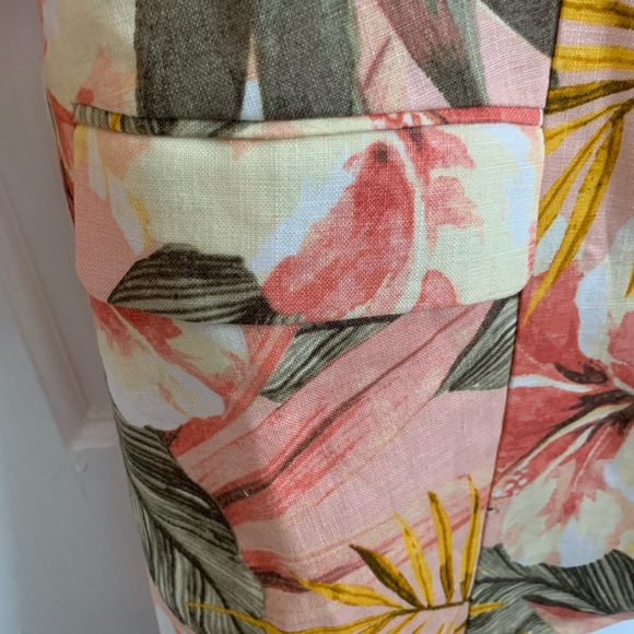 Joie Pink Tropical Print "Kishina B" Blazer - Picture 13 of 14
